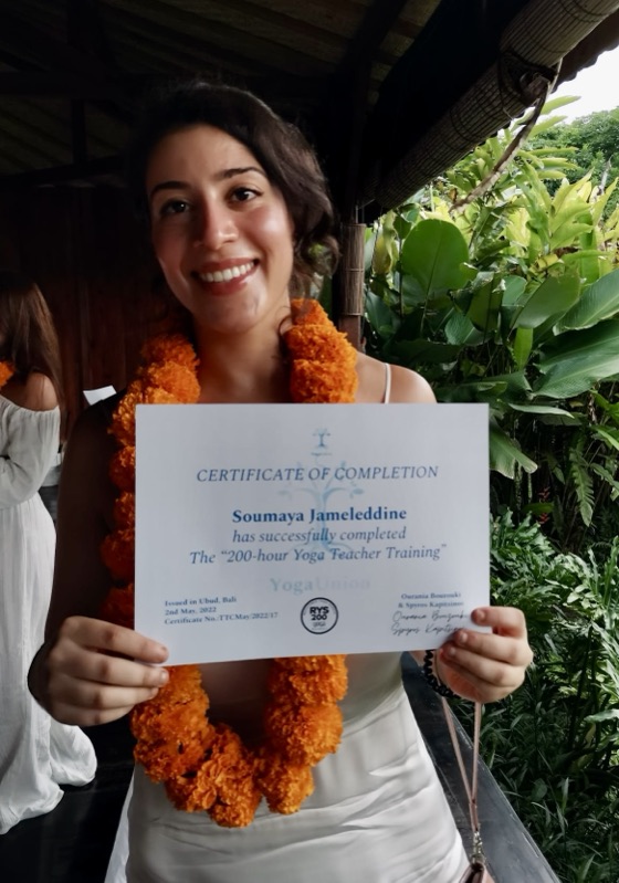 Yoga teacher training